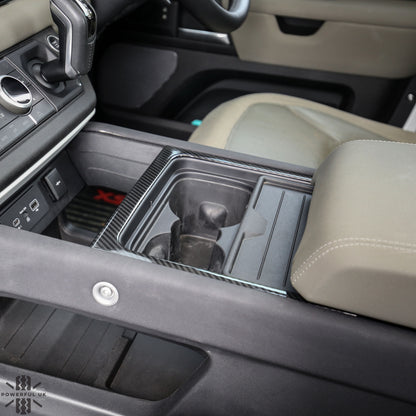 Centre Console Trim - Carbon Fibre - for Land Rover Defender L663