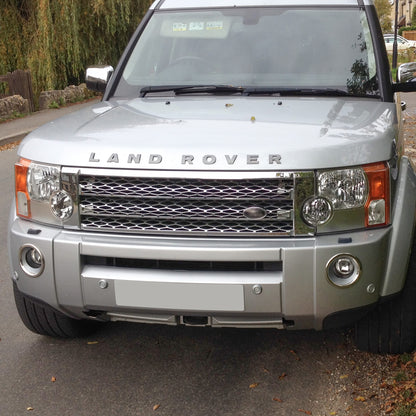 Fog Bezel COVERS for Land Rover Discovery 3 - Chrome