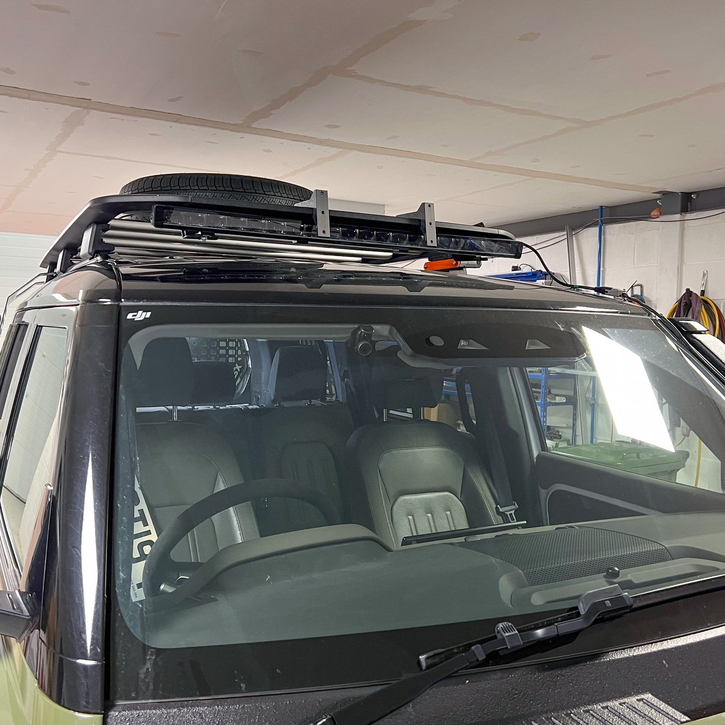 Number Plate Mount for Expedition Roof Rack for Land Rover Defender L663 - Type M - Low/Bolt-on Type