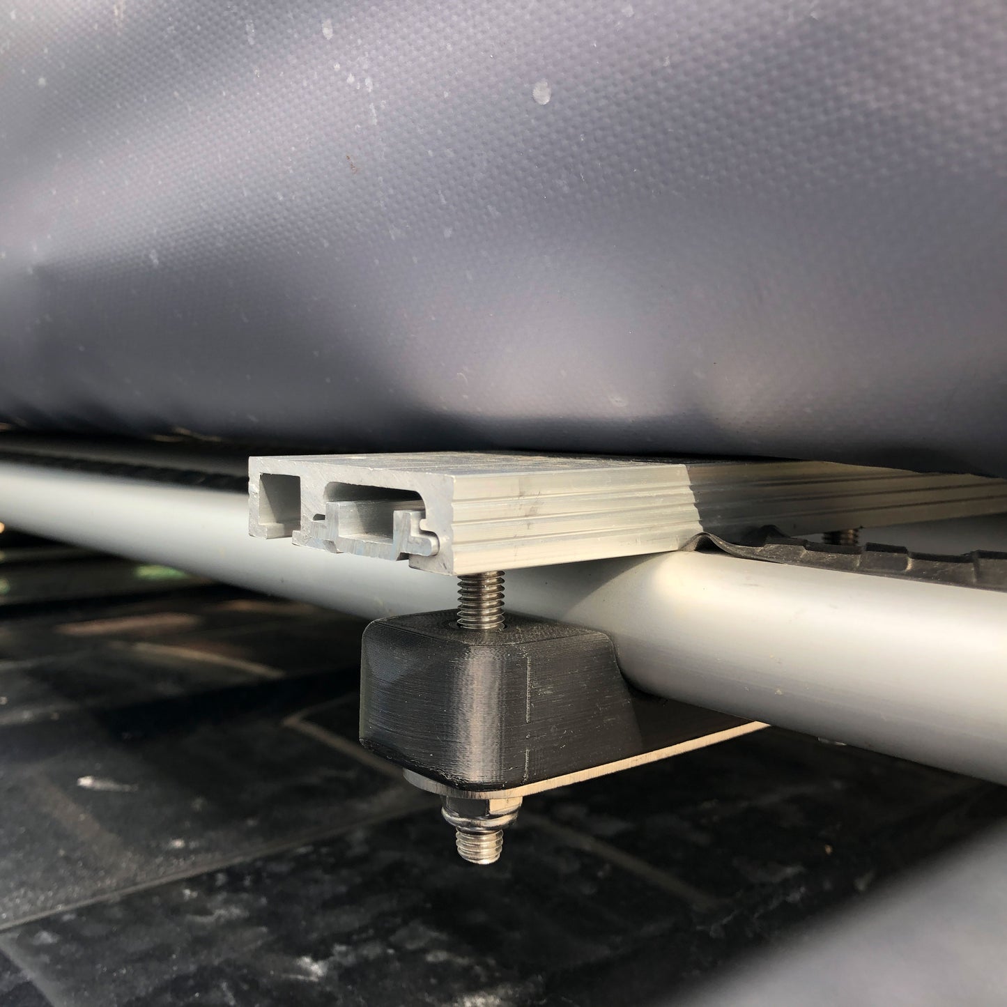 Roof Rack Mount Clamp Kit for Thule Cross Bars - Kit C