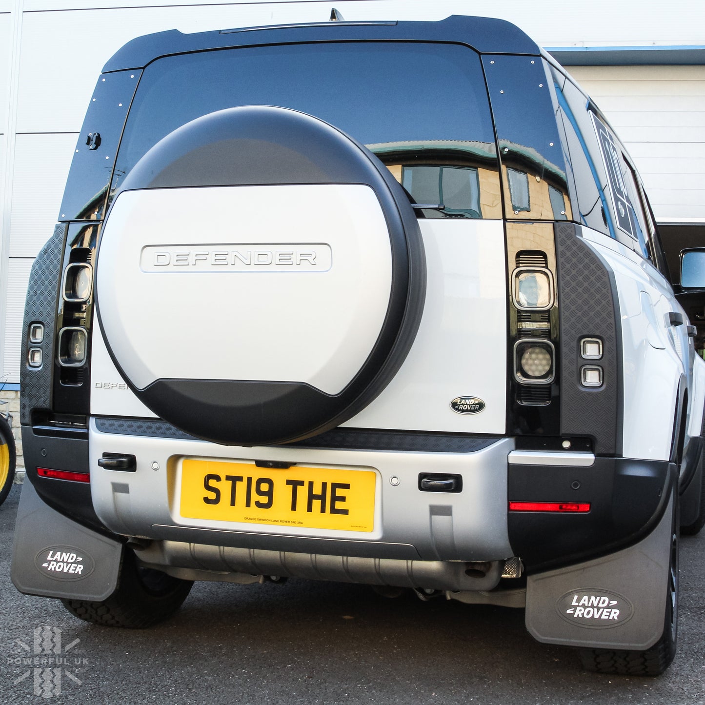 Spare Wheel Cover - Genuine (+ infill decals) for Land Rover Defender 2020