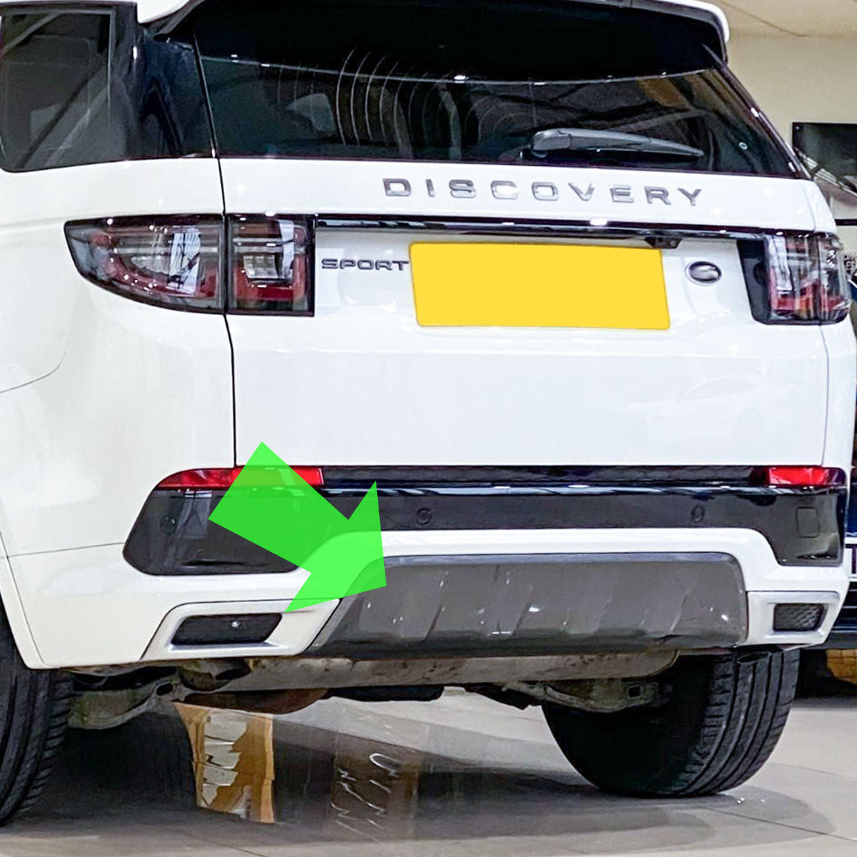 Rear Tow Eye Cover for Land Rover Discovery Sport 2020+ Dynamic Bumper - Corris Grey