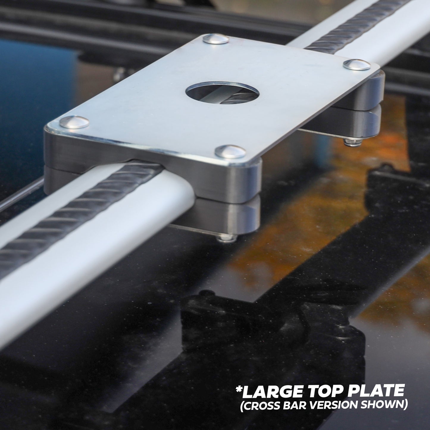 Roof Rack Mount Kit for the Land Rover Defender L663 - Kit A - LARGE Zinc Plated Steel