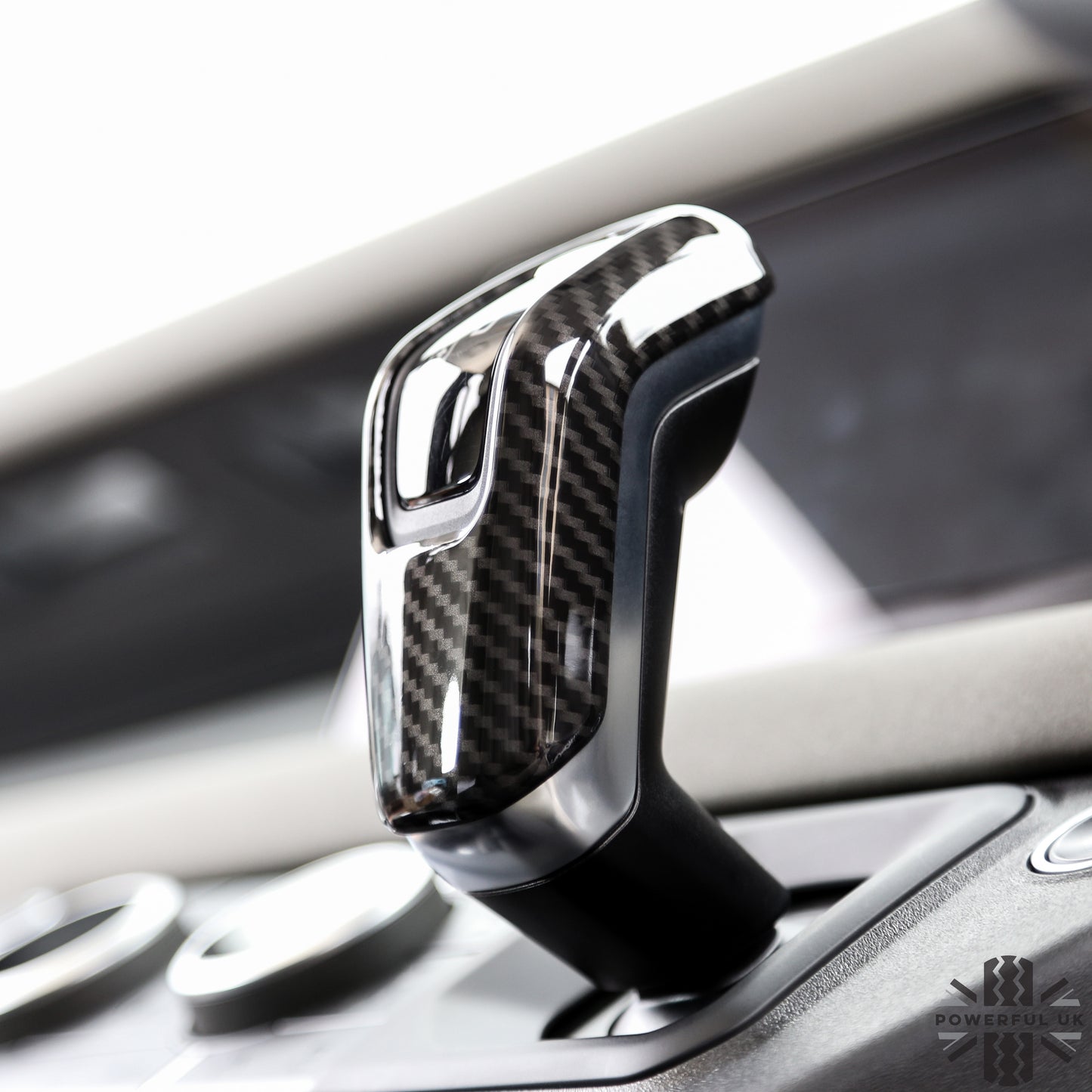 Interior Gear Selector Trim - Carbon - for Land Rover Defender L663