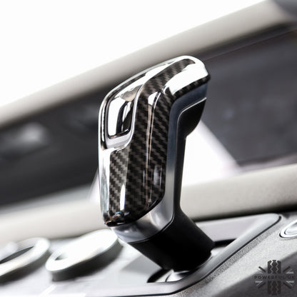 Interior Gear Selector Trim - Carbon - for Land Rover Defender L663
