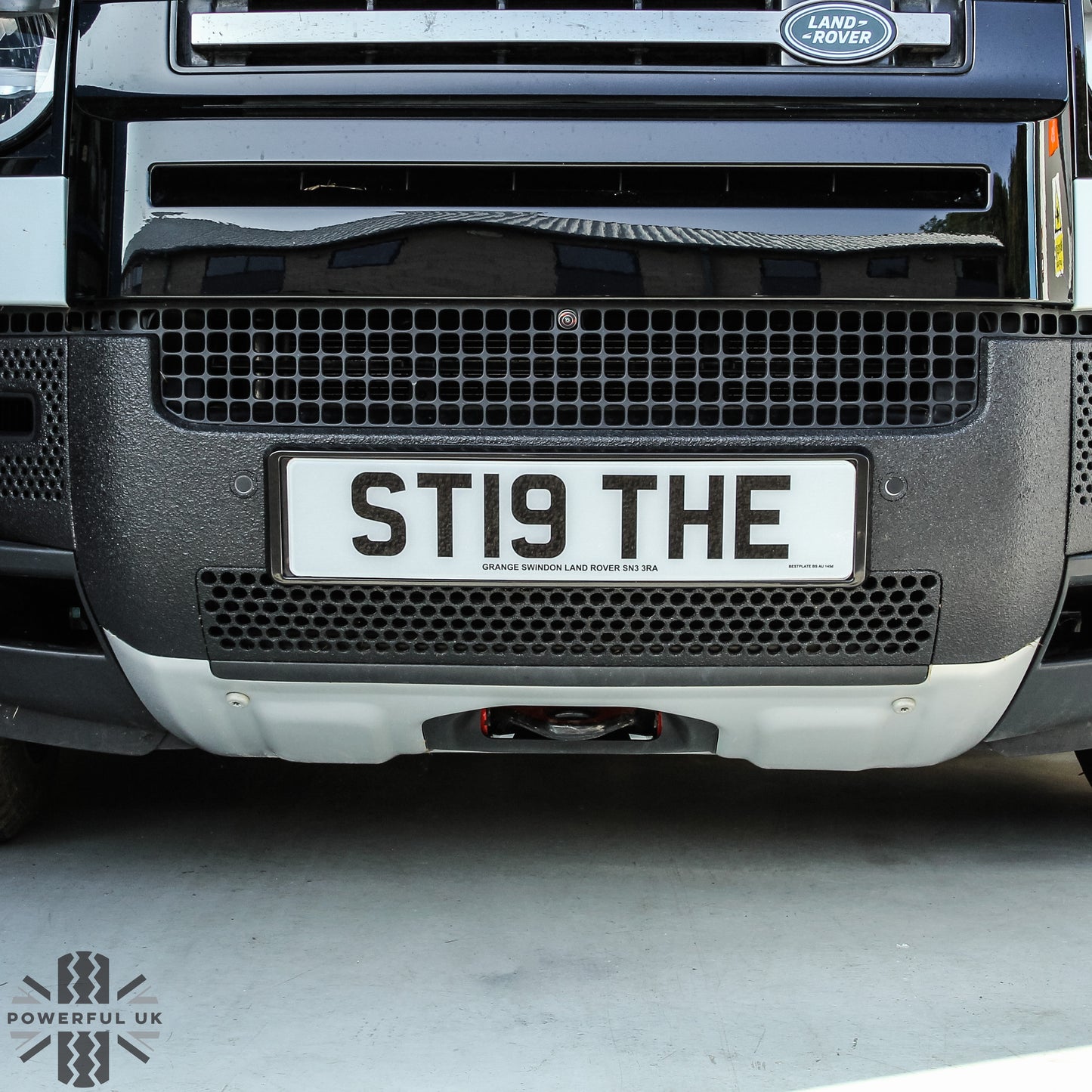 Front Aluminium Skid Plate (Aftermarket - Easy-Fit) for Land Rover Defender L663 - Silver