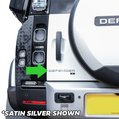 Tailgate Lettering - Shadow Atlas - for Land Rover Defender L663