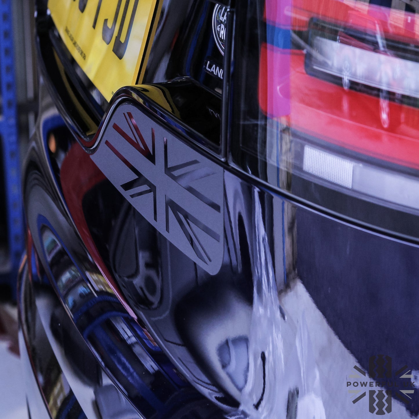 Tailgate Number Plate Moulding in Black for Land Rover Discovery 5 Dynamic