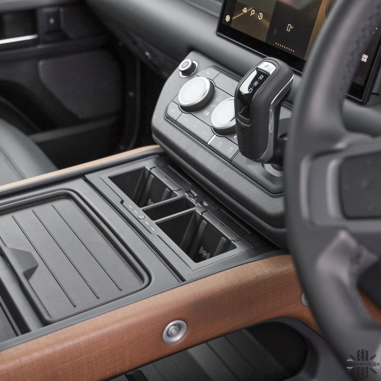 Twin Dock Wireless Charger for Land Rover Defender L663