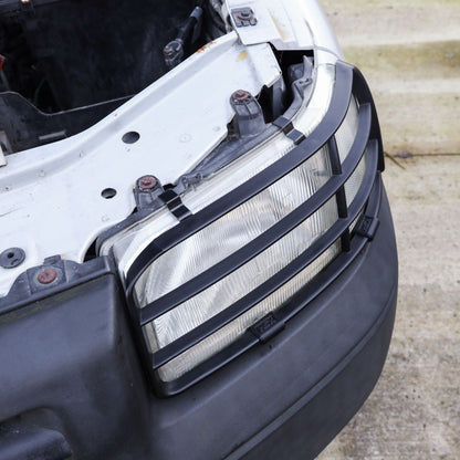 Front Light Guards - Black - for Land Rover Freelander 1 upto 2004