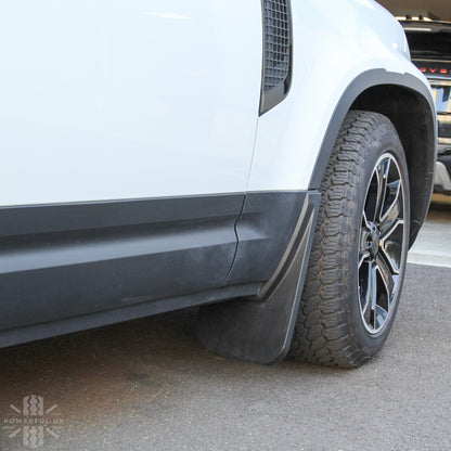 Front Mudflaps - Classic Design - Genuine - for Land Rover Defender L663