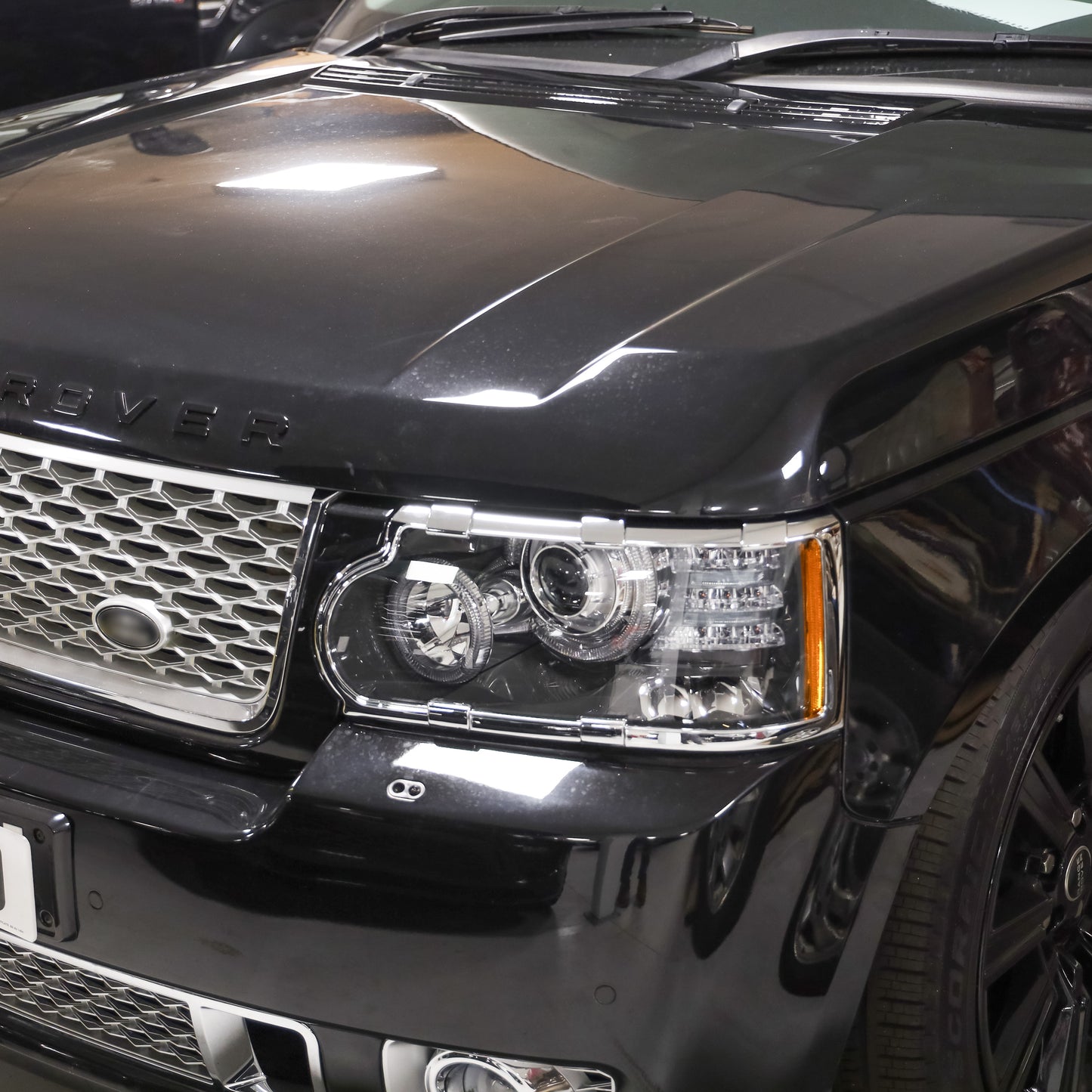 Headlamp Covers for Range Rover L322 2010-13 - Chrome