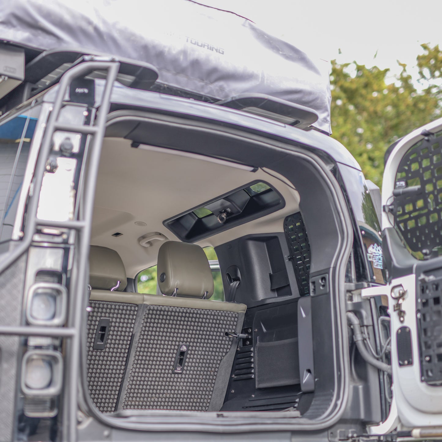 Rear Loadspace Roof Eyelet Kit - Pair - for Land Rover Defender L663