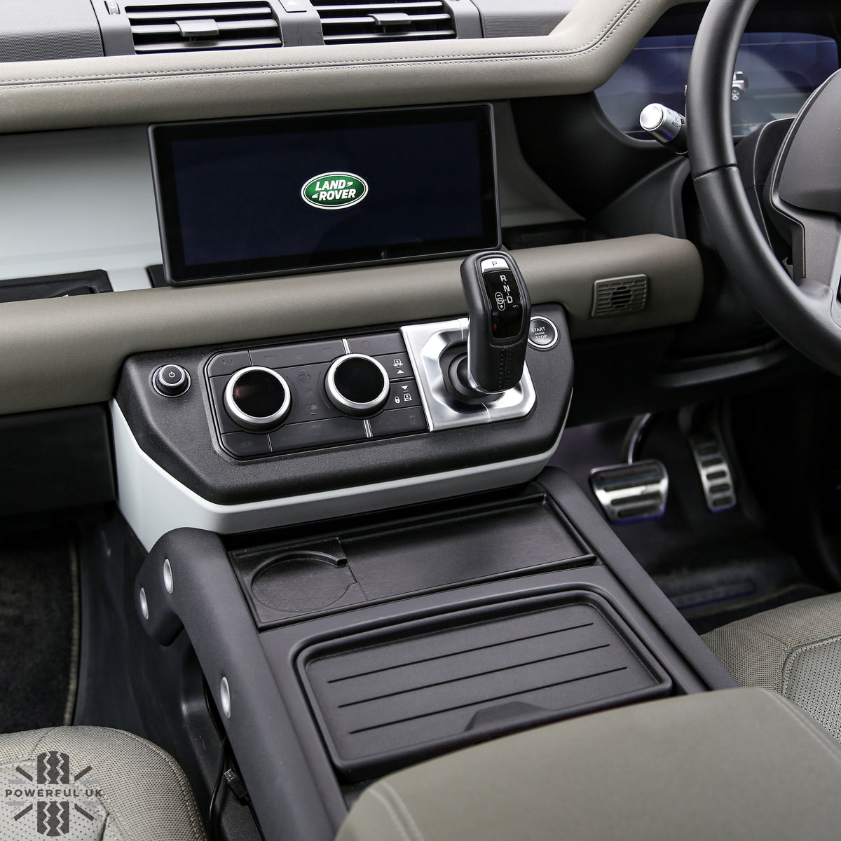 Gear Selector Surround Trim - Silver - for Land Rover Defender L663