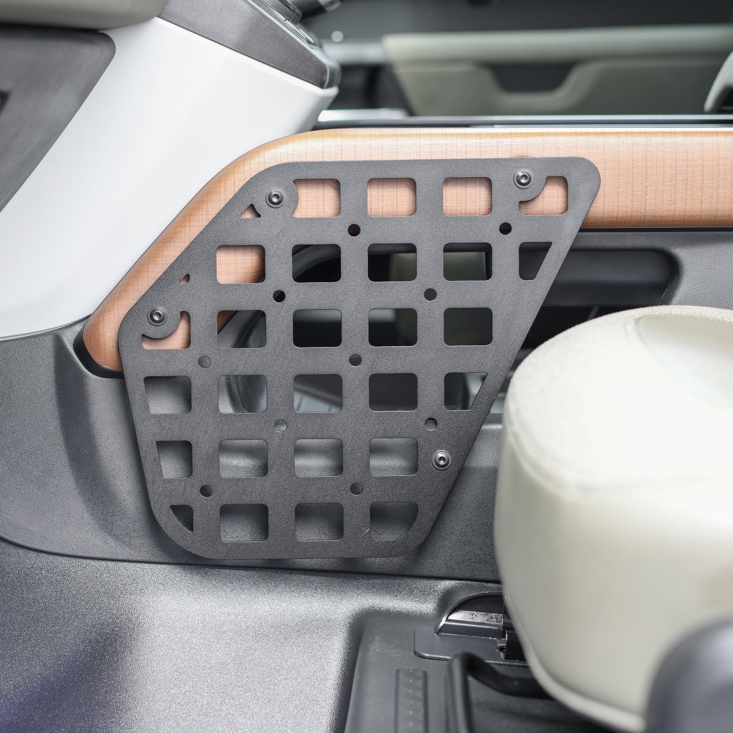 2x Centre Console Molle Plates for Land Rover Defender L663