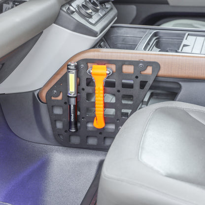1x Centre Console Molle Plate for Land Rover Defender L663