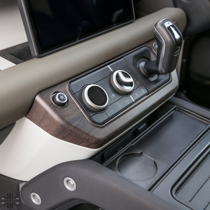 Centre Dash Cover Trim - Oak Wood - for Land Rover Defender L663
