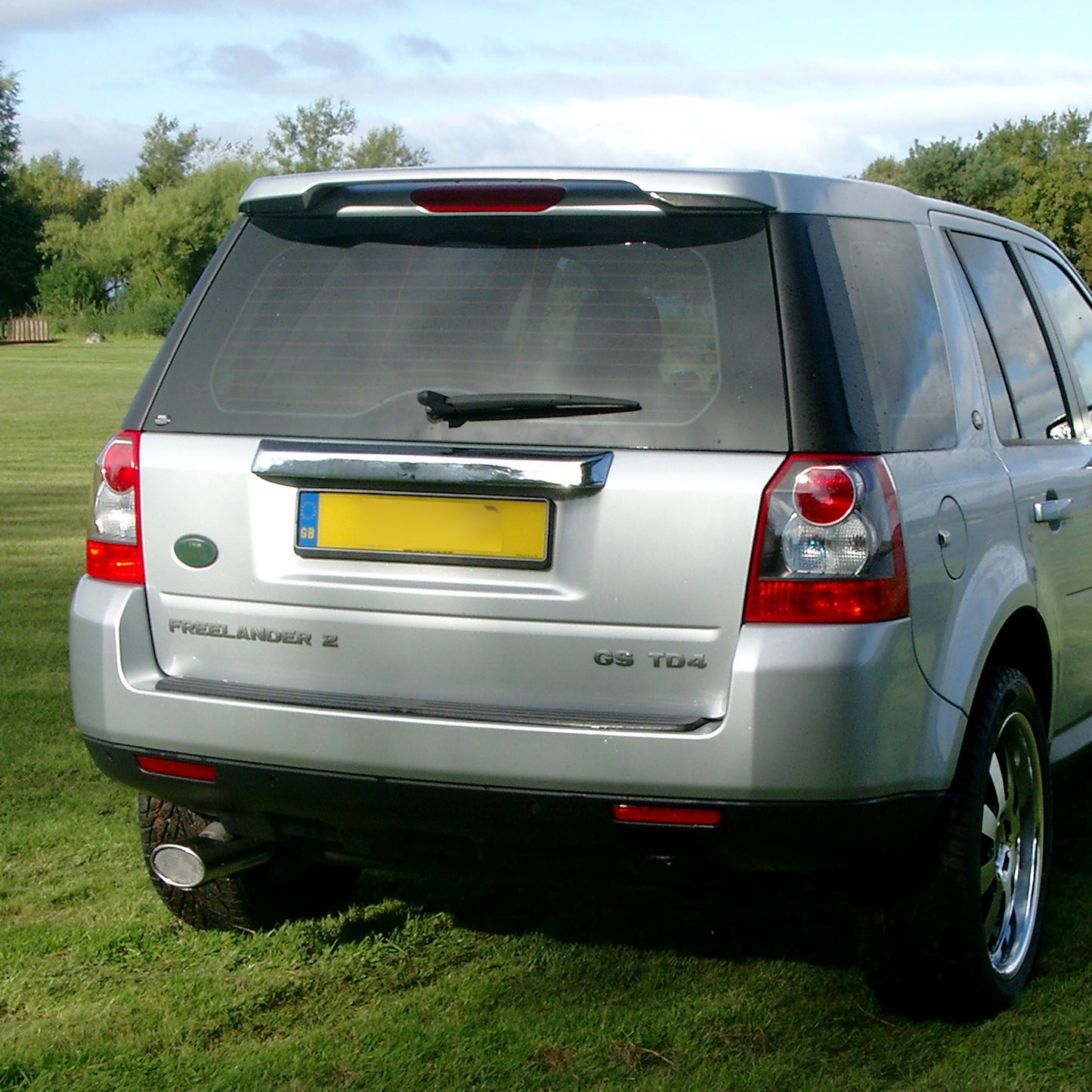 Rear Light Assembly for Freelander 2 (2007-10) Red Brake Lens - Pair