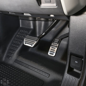 defender pedal covers 2pc Alloy Pedal Kit for Land Rover Defender L663 - Aftermarket