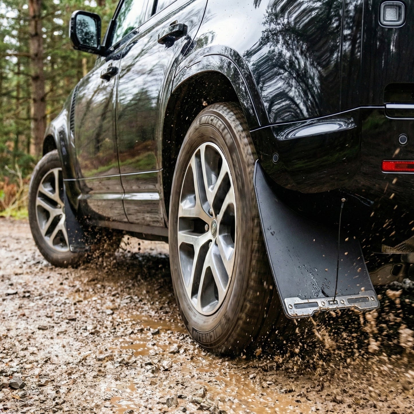 Rally Style Mudflap Kit for Land Rover Defender L663 (90/110)