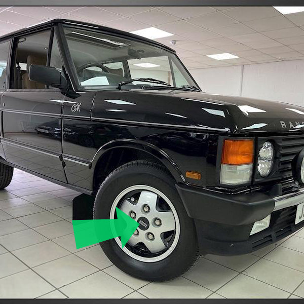 Genuine Wheel Centre Cap for Range Rover Classic - Black