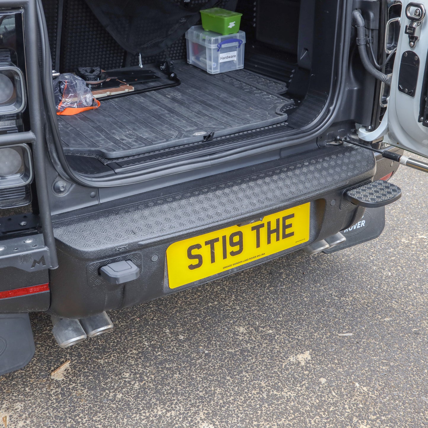 HSX Extended Rear Bumper Cover for Land Rover Defender L663 - Raptor