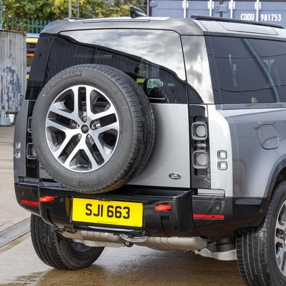 4pc Front & Rear Bumper Corners for Land Rover Defender L663 - Gloss Black
