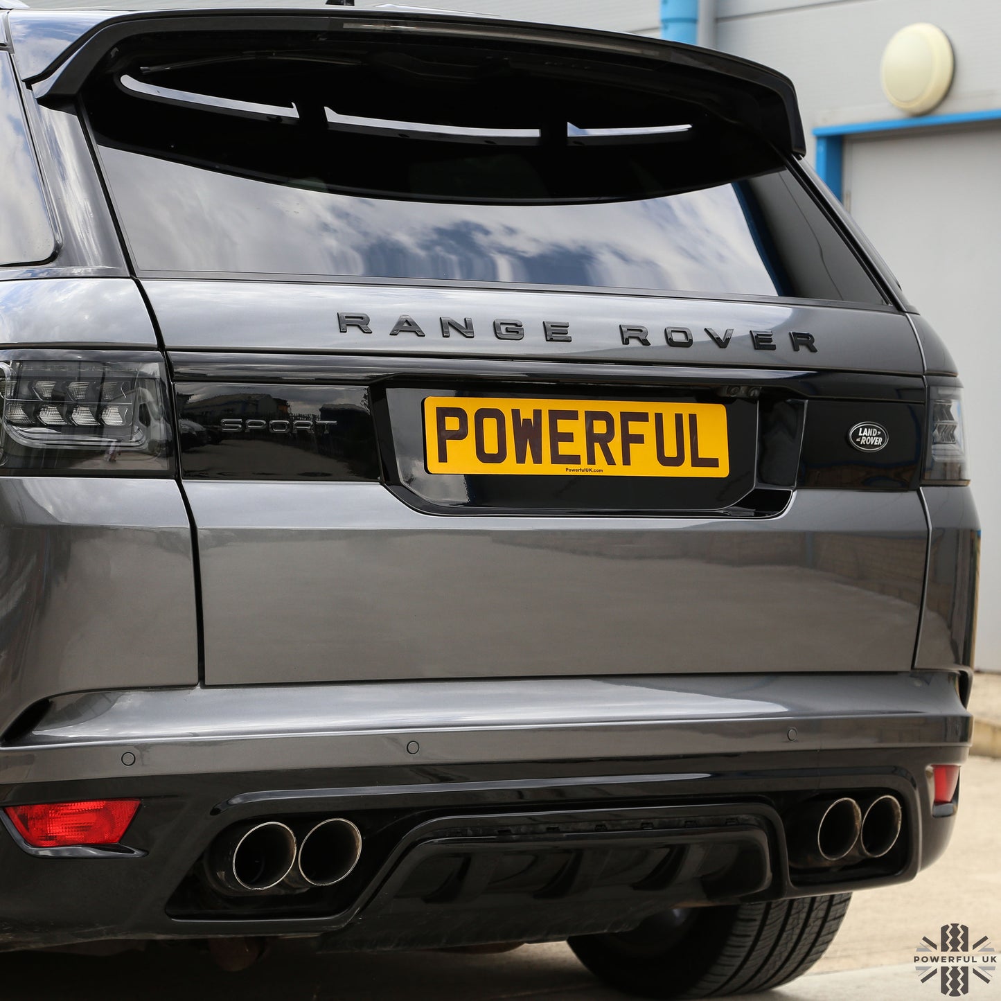 Dynamic Rear Tailgate Upgrade Panel for Range Rover Sport L494