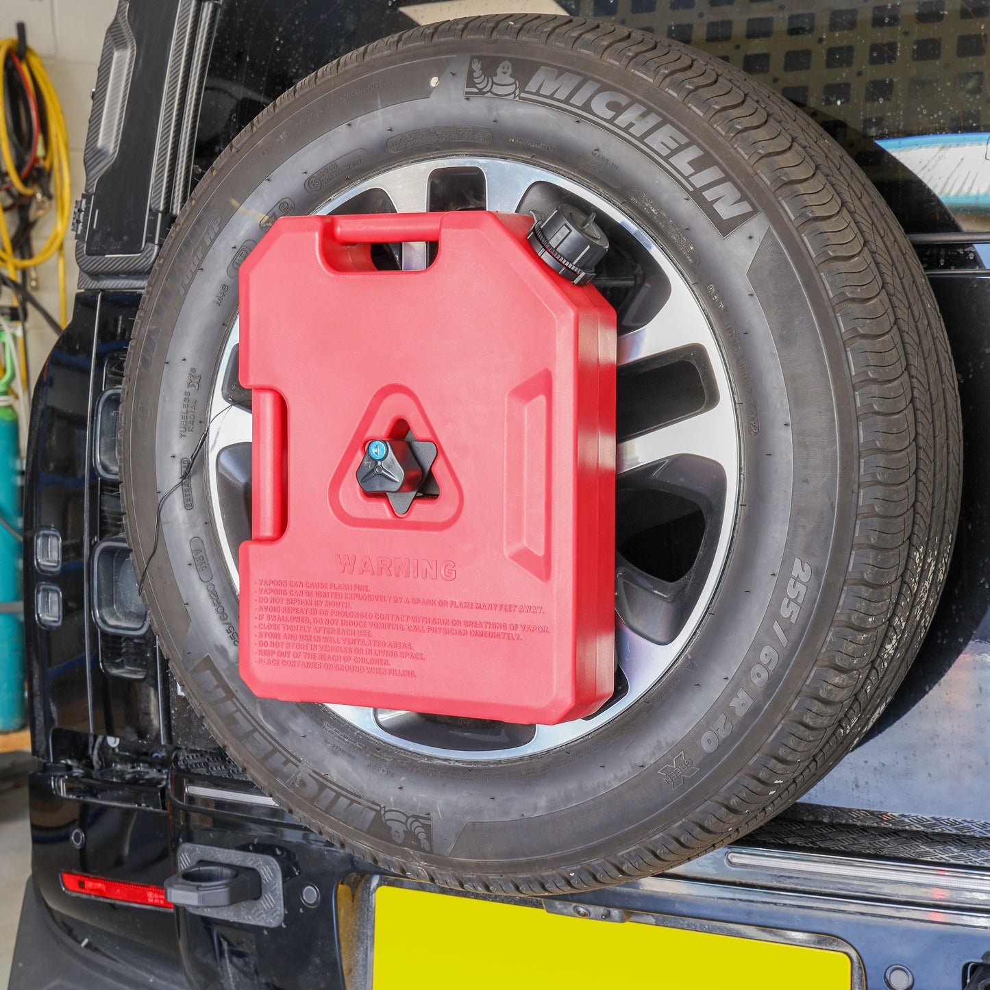 Fuel Can Spare Wheel Mount Kit for Land Rover Defender L663 - Single Can