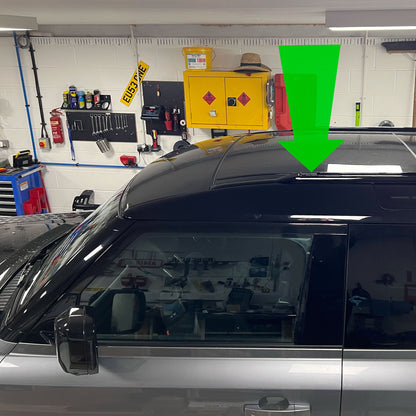 AirTag Holder for Roof Rail for Land Rover Defender L663 - V2
