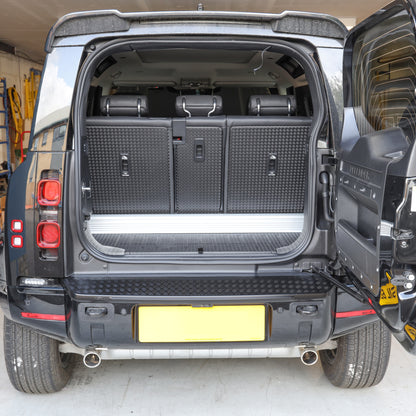 HSX Extended Rear Bumper Cover for Land Rover Defender L663 - Satin Black