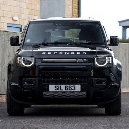 LED Front Grille Assembly for Land Rover Defender L663 - Smoked LED Strip