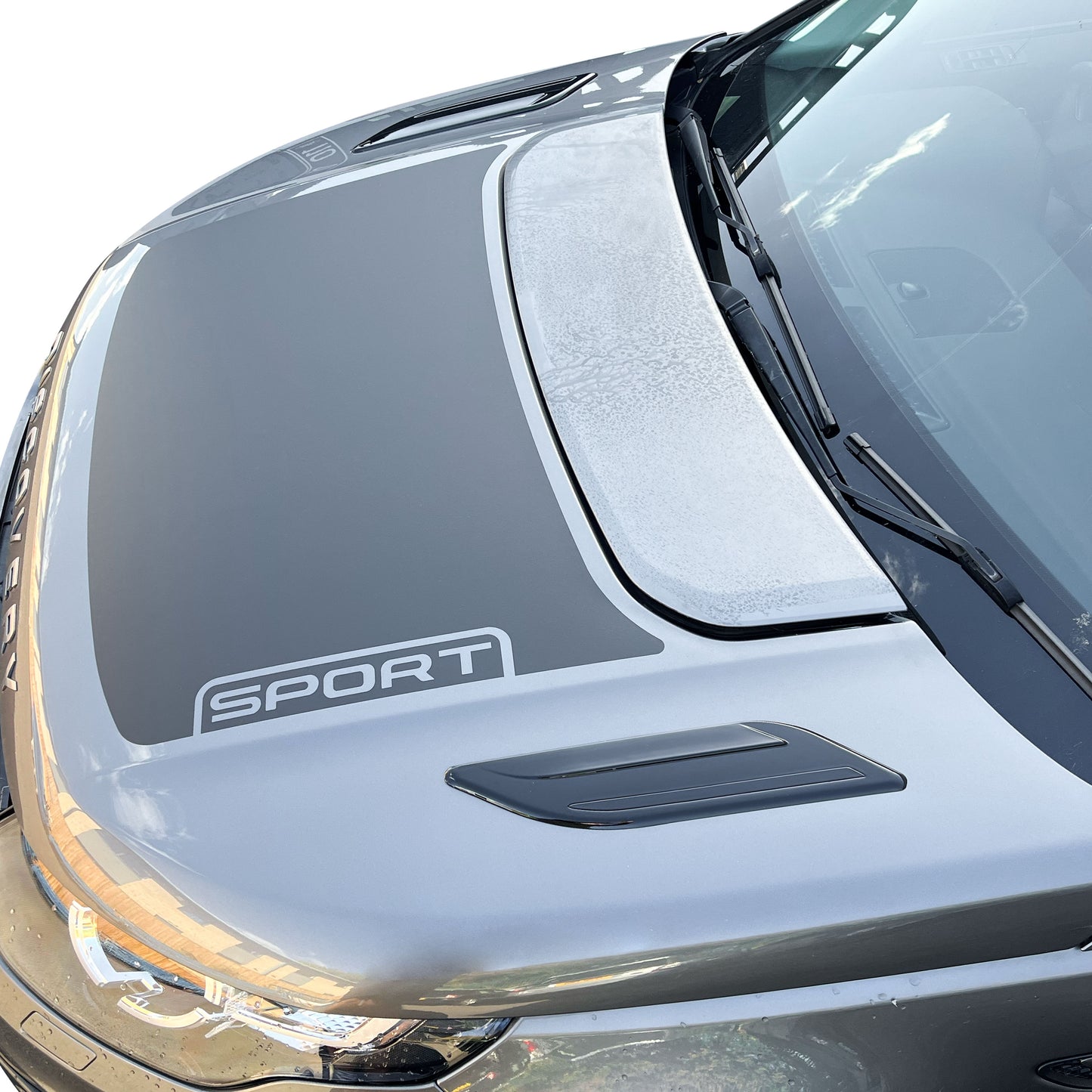 Bonnet Decal Set for Land Rover Discovery Sport - SPORT insert Design
