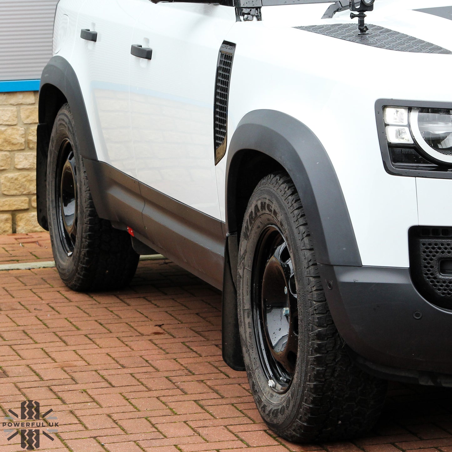 Genuine 18" Steel Wheel White for Land Rover Defender L663