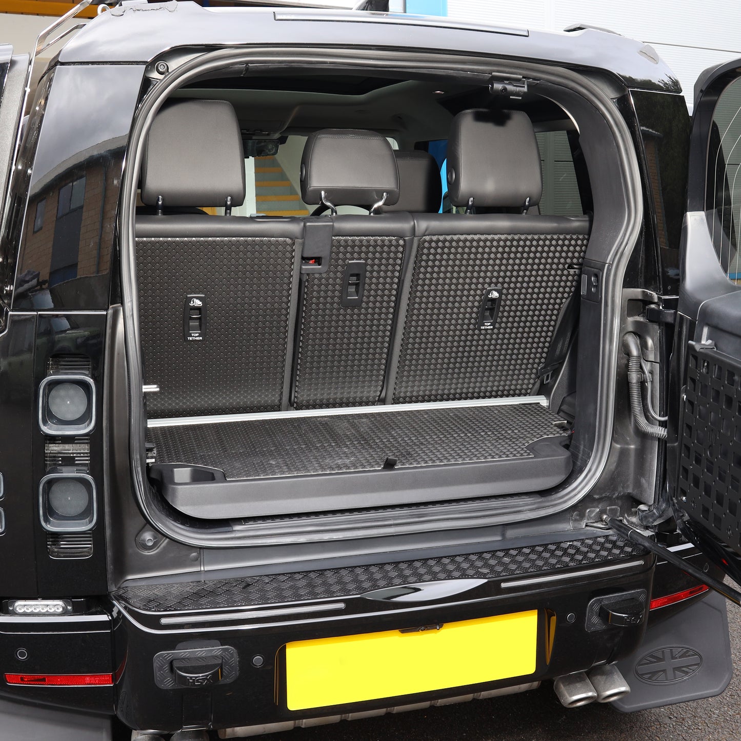 Rear Raised Floor Stowage Box for Land Rover Defender L663(90)