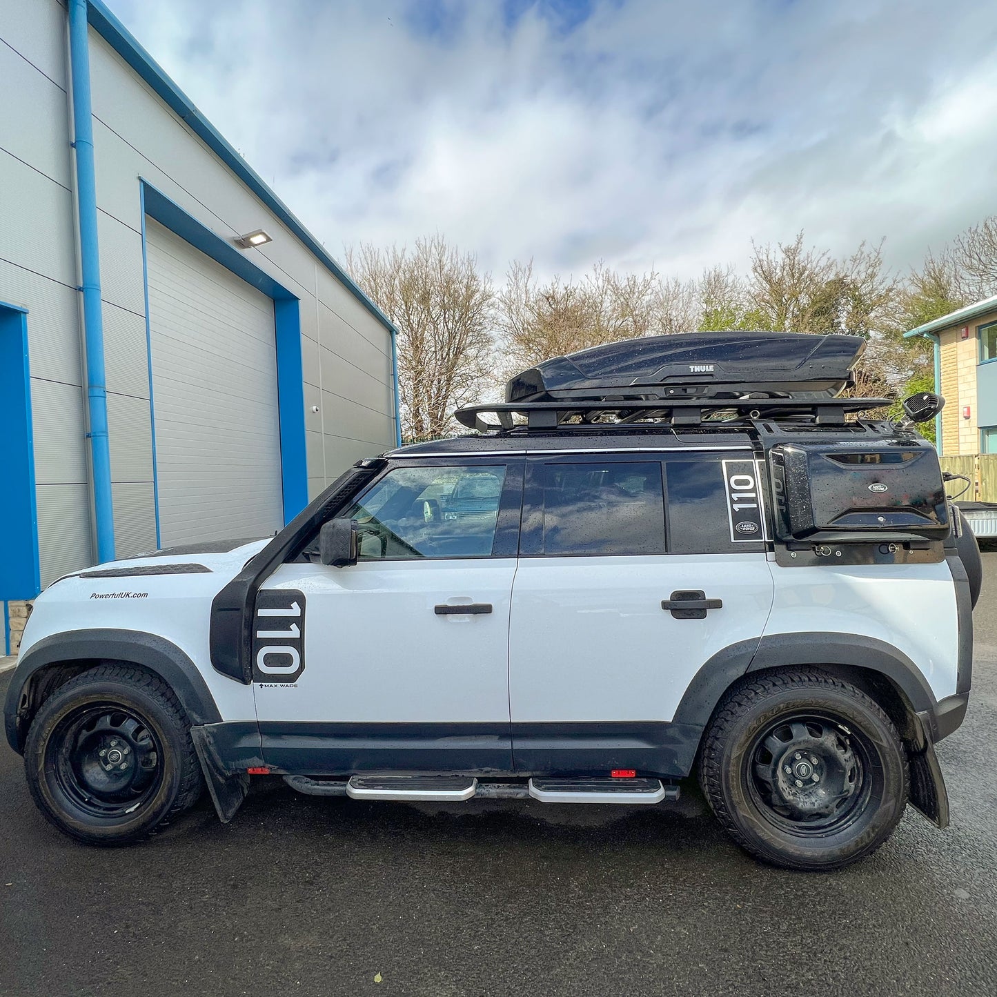 Roof Box Spacer/Fitting Kit for Land Rover Defender L663 Expedition Roof Rack (2020-24 rack)