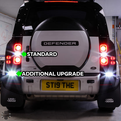 LED rear light upgrade kit for Land Rover Defender L663 - White + Red