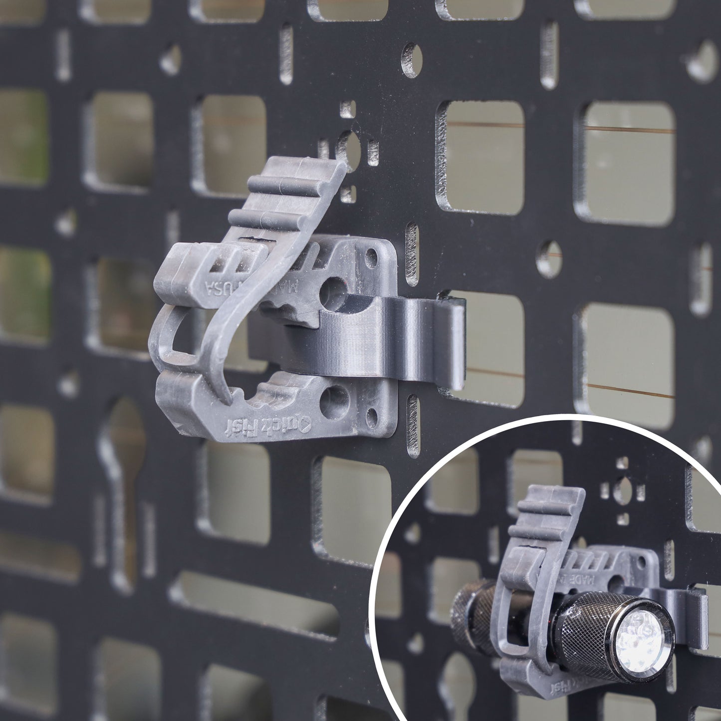 2x QuickFist Mini Clamps + 2x Molle Plate Mounting Clips