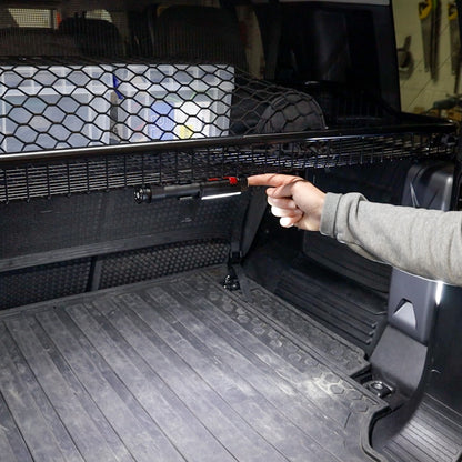 'Big Larry Pro' Torch + 2pc Mount Kit for Wire Luggage Rack for Land Rover Defender L663