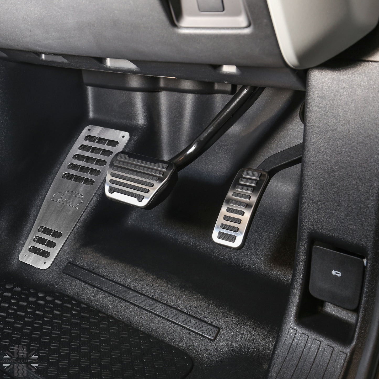 3pc Foot Pedal & Footrest Kit for Range Rover L405 - Type 2