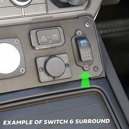 Rocker Switch & Surround Kit
