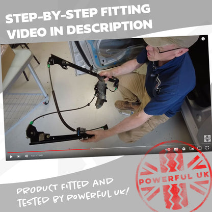 Electric Window Mechanism + Motor Assembly for Land Rover Freelander 1 - Front Left