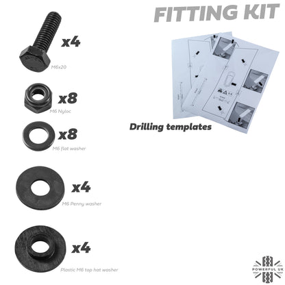 Rear Mudflaps - Standard Design - Genuine - for Land Rover Defender L663