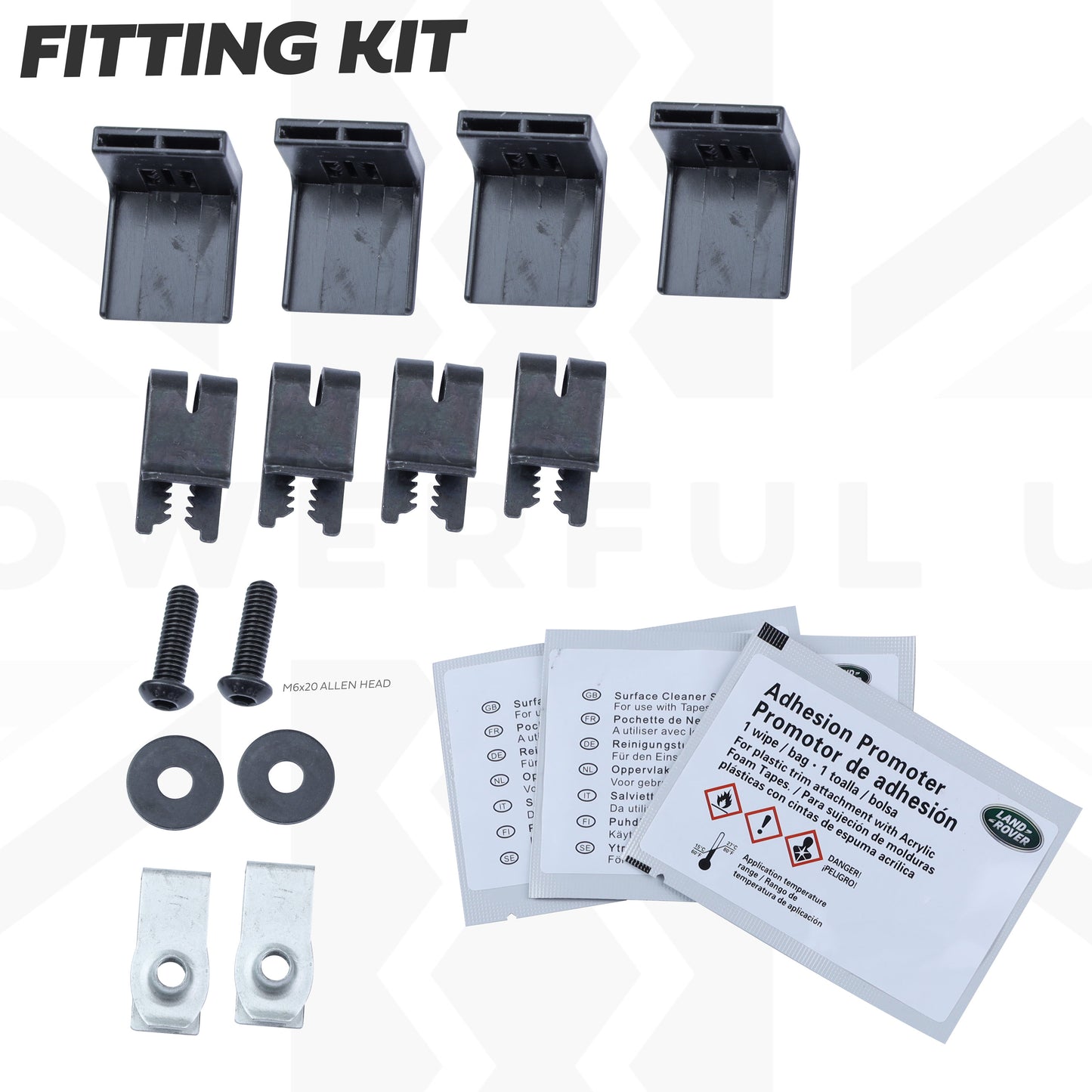 Genuine FRONT Mudflaps for Land Rover Discovery 5