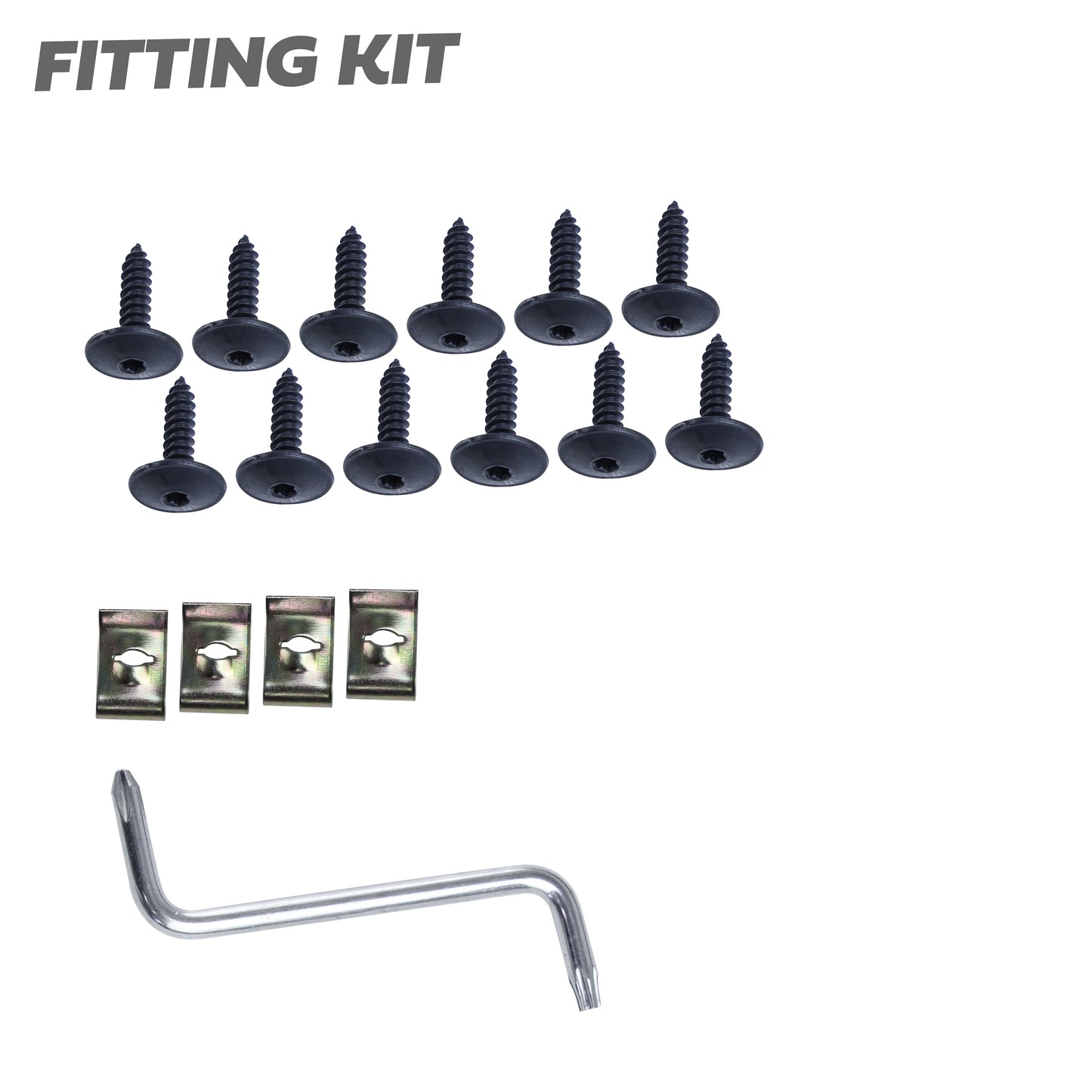 Front + Rear Mudflap Kit for Range Rover L405 (NO side steps)