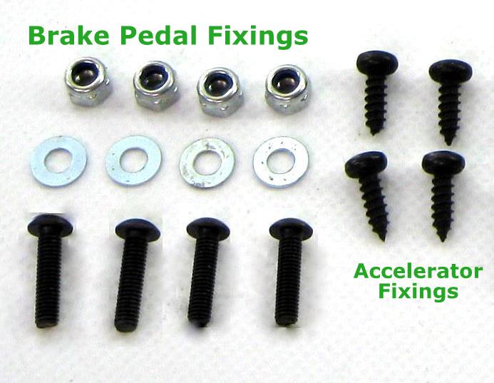 Alloy Pedal Kit (Brake & Accelerator) for Range Rover L322