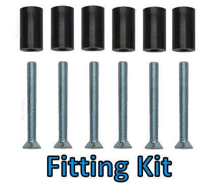 Dummy Exhaust Tailpipes for Range Rover L322 "Exterior Design Pack"  Rear Bumper  - GPR