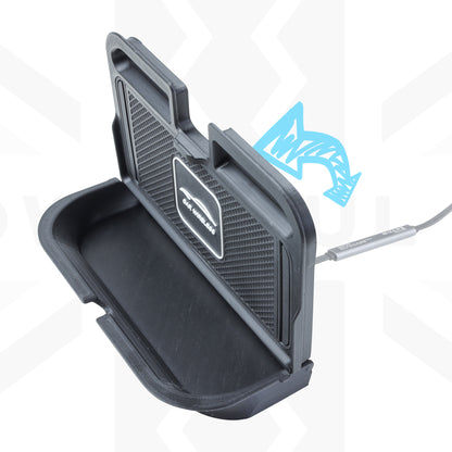Cubby Box Wireless Phone Charging Kit for Land Rover Discovery 3/4 (with EARLY Fridge)
