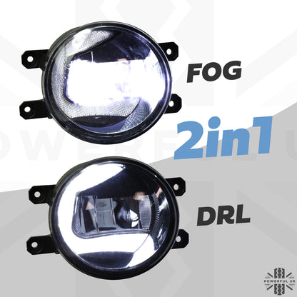 Toyota Hilux Mk8 Revo (2015-20) LED 2in1 Fog/DRL Lights - Pair