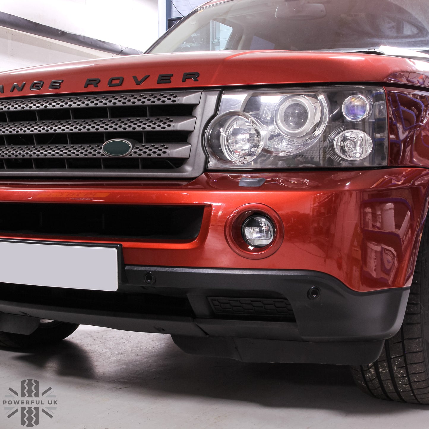 Full "2in1" LED Fog Lamp & DRL Kit with wiring for Range Rover Sport 2005-09